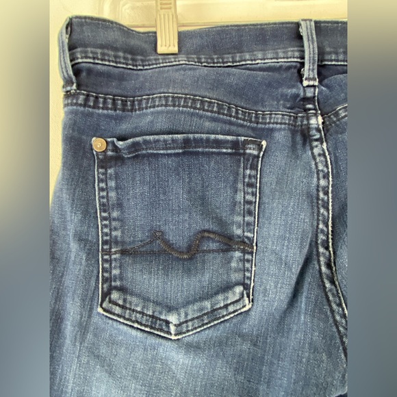 7 for all mankind straight-leg jeans Sz26x32 (sku 113) - Picture 11 of 15